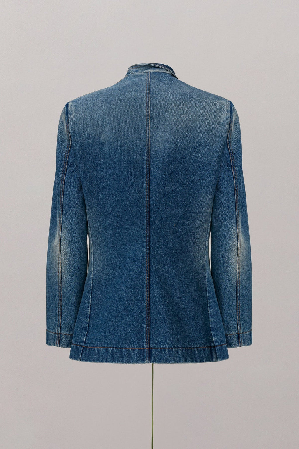 Carnivorous Rose Denim Blazer