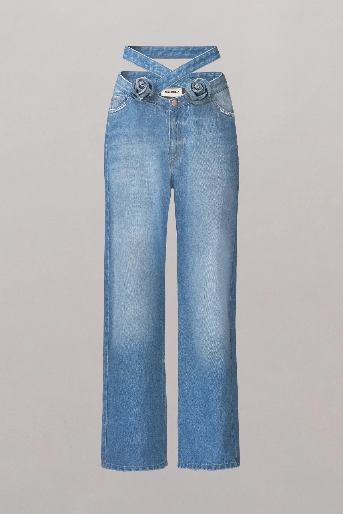 Wrapped in Roses Jeans