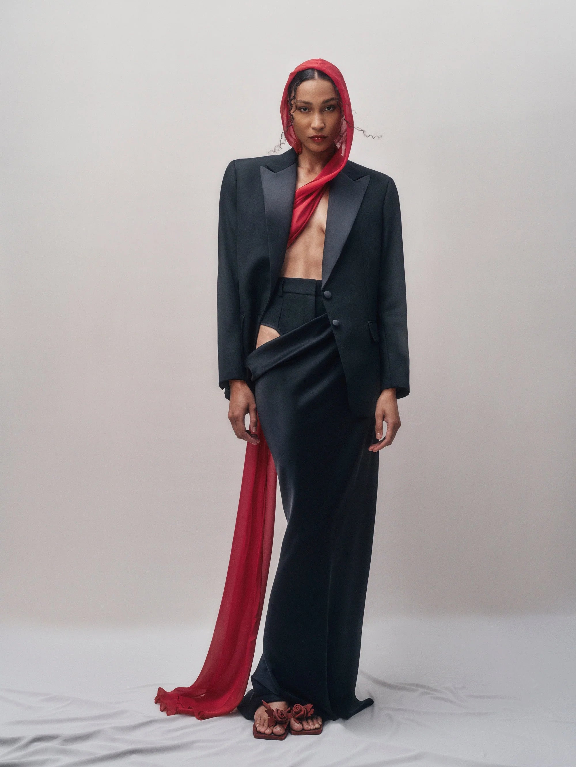 Bella Hooded Blazer